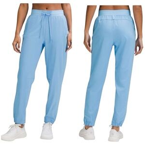 Lululemon Womens License to Train High Rise Pants Size 4 Aero Blue Joggers
